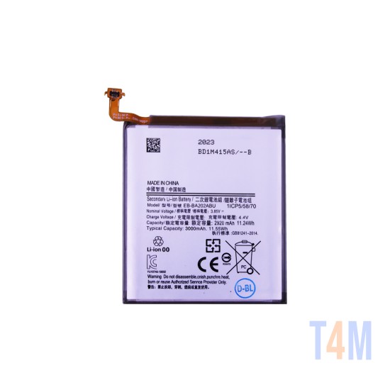 Battery EB-BA202ABU for Samsung Galaxy A20e/A202 3000mAh